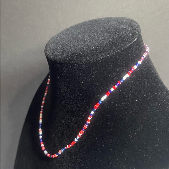 Colourful Tiny Beaded Necklace - Picture 2 of 5